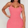 Shape Salmon Toweling Cut Out Mini Dress 1 Shape Salmon Toweling Cut Out Mini Dress -Goremje Style 048ccfeafa9efb459e35f7417f99fedd11830fd2 cne0402 1