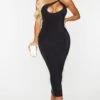 Shape Black Slinky Knot Shoulder Cut Out Midaxi Dress -Goremje Style 0597e9c660ca4e8e44f7c9c4ab3d9ca49e69fff9 cmt2269 1