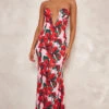 Tall Pink Floral Print Plunge Maxi Dress 2 Tall Pink Floral Print Plunge Maxi Dress -Goremje Style 08cf92bf273fa55e227c0162efcba8b531d01441 cnd3421 1