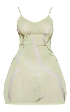 Shape Lime Knit Ladder Detailed Low Back Mini Dress -Goremje Style 09dba7e39636b146b1da764dc6fe172af6d6aa8e cnd4431 5