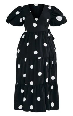 Plus Black Printed Tiered Tie Waist Maxi Dress -Goremje Style 0c2c49fa8b262a078cdeb734ec2a2b2de04edb50 cnc9703 5