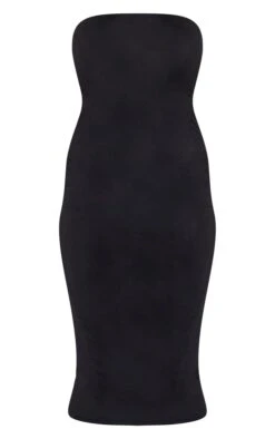 Petite Black Bandeau Jersey Midi Dress -Goremje Style 0dbd5f6b3e35a874fdafffd5ec147a7e017a735e CMF7051 3
