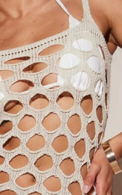 Shape Stone Crochet Strappy Midi Dress -Goremje Style 16f27493581fdbf5822bee159e41e5ed658e8a05 cne0507 4