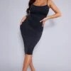 Shape Black Matte Sculpt Strappy Midaxi Dress -Goremje Style 1e3f8dc1b23d9930ee3336e794899599aee38764 cnc8794 1
