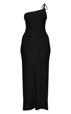 Shape Black Slinky Tie Shoulder Midaxi Dress -Goremje Style 273e219587acf266424366c97d15e441e7a8516e cmy8126 6