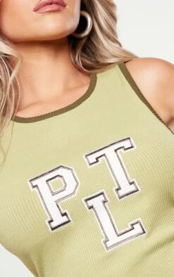 Petite Khaki Plt Ribbed Mini Dress -Goremje Style 2adc2cffe7576b45f25fbf2ee2c228429de70949 cnd6906 4