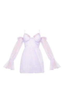 Petite Lilac Off The Shoulder Plisse Mini Dress -Goremje Style 2d4cfead0f14220d739514804775bb8465c4ebed cnd7367 5