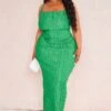 Plus Green Abstract Plisse Strappy Midi Dress -Goremje Style 37fd6a78c321d080f0339dd0617545e01912c518 cne5245 1