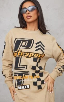 Petite Taupe PLT Motorcross Jumper Dress -Goremje Style 3c00bf1e6ceb8196a395af49d79192dd2852dd41 cnd0247 4