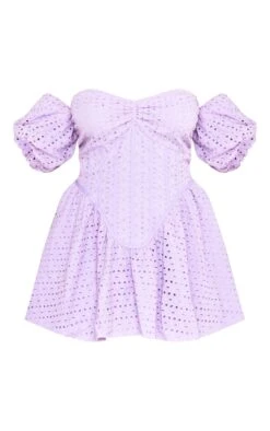 Plus Lilac Broderie Puff Sleeve Shift Dress 11 Plus Lilac Broderie Puff Sleeve Shift Dress -Goremje Style 42bdd7e098cc182d3884b1e5608a94f969dde3ef cne0767 5