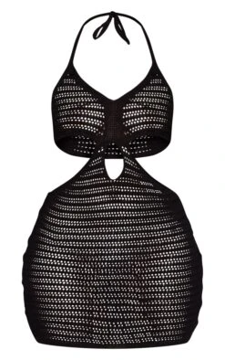 Shape Black Crochet Cut Out Mini Dress -Goremje Style 47b2cc24bc9c130253358c4ee2f999c63627be8d cne0510 5