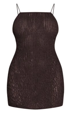 Petite Black Textured Bodycon Strappy Mini Dress -Goremje Style 4b27f3a976cecd5c2adccb5b0e62343eececffa8 cnd6915 5