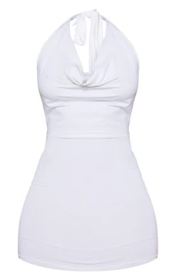 Shape White Soft Touch Extreme Plunge Mini Dress -Goremje Style 527ccf0dfdba2da16f5ab14aa6248da3ad83fbc2 cnd7470 5