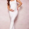 Maternity White Soft Touch Sculpt Strappy Midaxi Dress 1 Maternity White Soft Touch Sculpt Strappy Midaxi Dress -Goremje Style 64062adad42393f8f8cb2b8b8ee739a26b5ae8b2 cnd7218 1