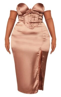 Plus Mocha Satin Corset Midi Dress 11 Plus Mocha Satin Corset Midi Dress -Goremje Style 687a3894dbc02b782472b63fc05ab4a7042e0409 cna8287 5