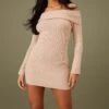 Tall Oatmeal Knit Off The Shoulder Mini Dress 2 Tall Oatmeal Knit Off The Shoulder Mini Dress -Goremje Style 68e21a3f3750416b59033b96f88e6918334148cc cnc4060 1