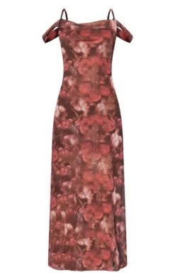 Tall Pink Floral Cowl Neck Maxi Dress -Goremje Style 6930fc3cc79bc94864f40c8bd67baf53e0f395ff cnd3395 5