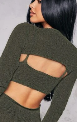 Petite Khaki Knitted Cut Out Bodycon Mini Dress 10 Petite Khaki Knitted Cut Out Bodycon Mini Dress -Goremje Style 6c0519680be538c0b473c90bd986affbb8601306 cnb9891 4