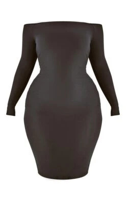 Plus Black Soft Touch Bardot Bodycon Dress 11 Plus Black Soft Touch Bardot Bodycon Dress -Goremje Style 6c69dcc9a5bf4c844353a1ce1ac13b072685a4c6 cnc9615 5