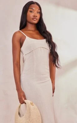 Tall Stone Linen Look Underbust Midaxi Dress 10 Tall Stone Linen Look Underbust Midaxi Dress -Goremje Style 6d337eb579bbecf1498be9c4a2e8ca72322d06ef cne3063 4