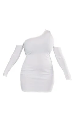 Plus White Rib Cut Out Cold Shoulder Bodycon Dress -Goremje Style 704a80774f2b7a7ac1efd7359cec790ce4ca0cf2 cnd2533 5