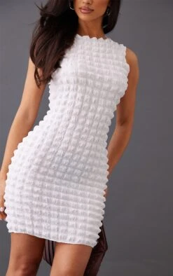 Petite Ivory Bubble Jersey Sleeveless Mini Dress -Goremje Style 70b60b1a58a5c583be0eb777eb2a0a00b6534864 cnd0255 4