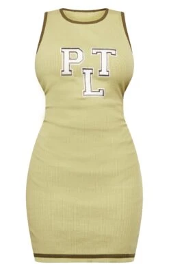 Petite Khaki Plt Ribbed Mini Dress -Goremje Style 73612542bc34a8bb8a8c88439f2b55abc6676468 cnd6906 5