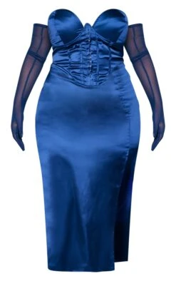 Plus Navy Satin Corset Midi Dress -Goremje Style 755dad7d933abe96ec256fcf5823a49a0618fa46 cna8286 5