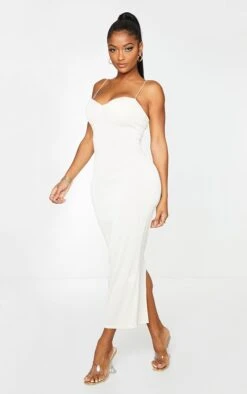 Shape Cream Plisse Strappy Cup Detail Midaxi Dress 9 Shape Cream Plisse Strappy Cup Detail Midaxi Dress -Goremje Style 7db4edeecfa2d09eb1ec53b84ae03dc720e23acf cmo5092 3