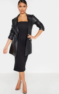 Petite Black Bandeau Jersey Midi Dress -Goremje Style 89173143c8d8edfcdf3a043900bec357d8f2fcd6 cmf7051 4