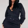 Shape Black Plunge Wrap Utility Pocket Sweater Dress -Goremje Style 8c007bb981d9ed466eb9d1ae223a55948ed16dd3 cnd6415 1
