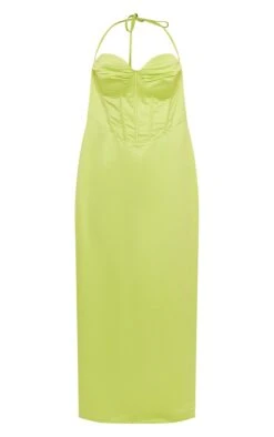 Plus Lime Tie Neck Corset Maxi Dress 11 Plus Lime Tie Neck Corset Maxi Dress -Goremje Style 8ce1abb834391cddd88267e28aa338e42c391a5c cnd4869 5