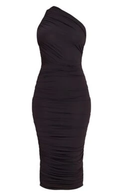 Tall Black Slinky Ruched One Shoulder Longline Midi Dress 11 Tall Black Slinky Ruched One Shoulder Longline Midi Dress -Goremje Style 90990fe9c7011f7e4ad4786d7c99b673fa2606f9 cna0448 6