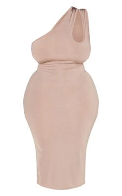 Plus Taupe One Shoulder Cut Out Midaxi Dress 11 Plus Taupe One Shoulder Cut Out Midaxi Dress -Goremje Style 9258e292694489f31300e4dac940feec53c9128b cnd2476 5