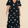 Plus Black Printed Tiered Tie Waist Maxi Dress -Goremje Style 9a42c69ac36ef5b11040f4bd35cd86880ccfde66 cnc9703 1
