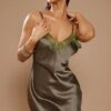 Petite Olive Lace Satin Slip Dress -Goremje Style 9de574e8599008798299fa6ccfbe53ec4cdab606 cnd3152 1