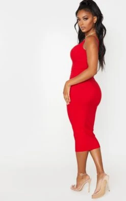 Shape Red Cup Detail Strappy Midi Dress -Goremje Style a322078c8acbbf180a42cd040132d63dfb53cf90 cmg6519 2