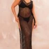 Shape Black Crochet Knit Split Side Maxi Dress 2 Shape Black Crochet Knit Split Side Maxi Dress -Goremje Style a6861c67d4ee7ab35bc8cc410470e8b9345cdd3c cne3647 1