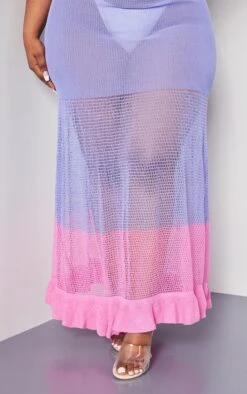 Plus Lilac Contrast Knitted Maxi Dress -Goremje Style a7ee9fd3a808974d45a6cc7998225af7a498594a cnd2855 4