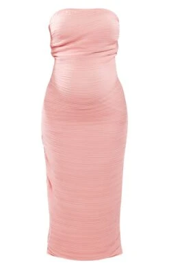 Maternity Baby Pink Bandeau Ruched Midaxi Dress 11 Maternity Baby Pink Bandeau Ruched Midaxi Dress -Goremje Style adb95dfe5391fe9666668bccd89b63d73fe7553d cnd3075 5