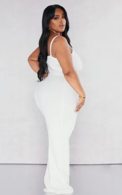 Plus Cream Maxi Knitted Dress 8 Plus Cream Maxi Knitted Dress -Goremje Style aef45a0935ca7bc55d3abe645d06ac9995efca47 cnd2862 2