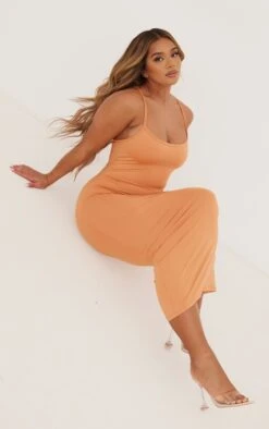 Shape Clay Soft Seamless Maxi Dress -Goremje Style b137e724e33d5cb597218cf0e421a3345cba79b4 cnd2508 3