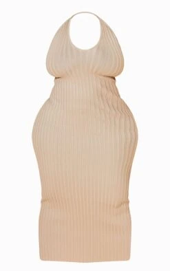 Plus Stone Knitted Plunge Maxi Dress -Goremje Style b141e5f7c66a8ee8c80bc0b4731b34ef104f68eb cmw2975 6