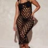 Shape Black Crochet Strappy Midi Dress -Goremje Style b1c7088e99cd6cf65d14c79240407508c0ef73a2 cne0506 1