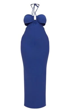 Shape Navy Ring Detail Cut Out Maxi Dress -Goremje Style b2affa92d42d094a2490bc56b064d3d488dda30c cne0379 5