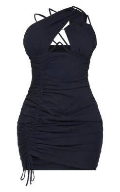 Shape Black Woven Cup Detail Ruched Side Bodycon Dress 11 Shape Black Woven Cup Detail Ruched Side Bodycon Dress -Goremje Style b3b67c751b4423d133a13da44d5a6c991cbab4dc cmu2969 6