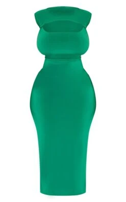 Plus Bright Green Cut Out Slinky Midi Dress -Goremje Style b70cb03b82f4b2de93ef604233d945081289adf5 cnd5062 5