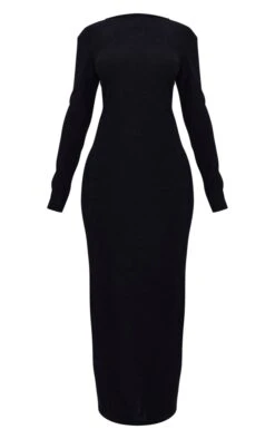 Petite Black Towelled Maxi Dress 11 Petite Black Towelled Maxi Dress -Goremje Style b79817376702d3392daf22b772e6fd6fc674f426 cnc4903 5