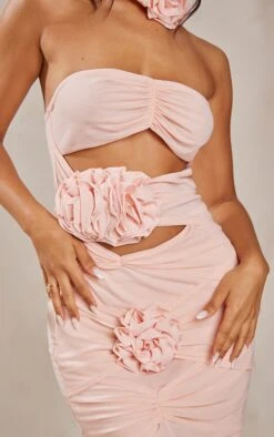 Petite Pink Flower Detail Cut Out Mini Dress 10 Petite Pink Flower Detail Cut Out Mini Dress -Goremje Style ba247bc4cfcea577f38d5e23cab14ad3a7ddc42d cnd7147 4