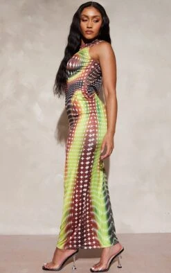 Shape Orange Abstract Print Sleeveless Low Back Midaxi Dress 9 Shape Orange Abstract Print Sleeveless Low Back Midaxi Dress -Goremje Style bf8a7f0bc055466ee211c91c1e208f13596cd2a3 cnd7451 3